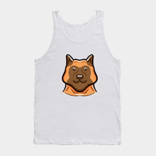 Cute Akita Dog Tank Top